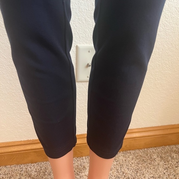 Laurel Navy Moto Pants Size 6 - Picture 5 of 10